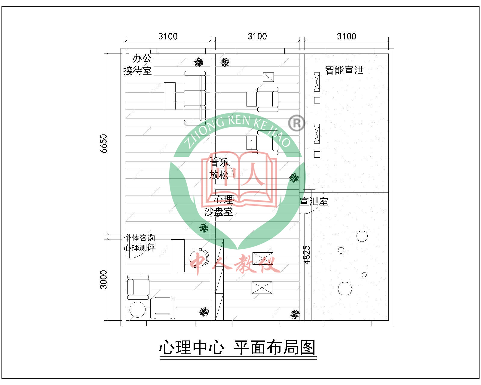 心理实训室方案,心理放松实验室建设,心理教学星空网页版,星空（中国）